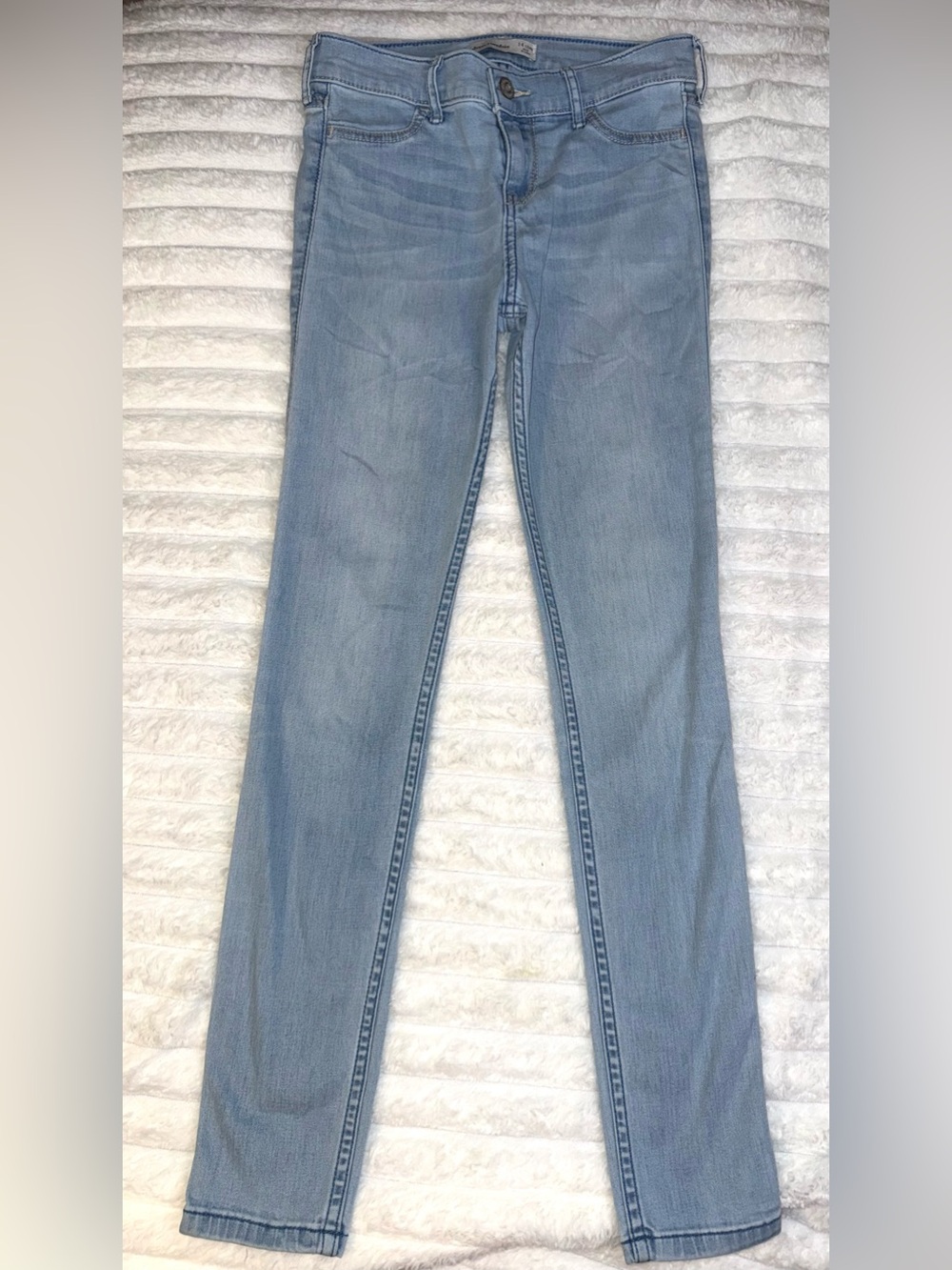 Abercrombie kids Light Wash Girls Skinny Jeans, size 14 slim